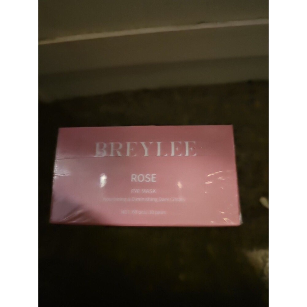 Pink Rose Under Eye Mask Dark Circles, Puffy Eyes, Anti-Aging Wrinkles 60 Pcs.
